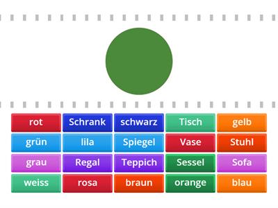 Farben und Möbel