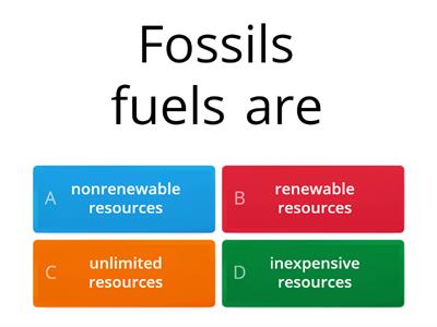 1-Non-Renewable resources