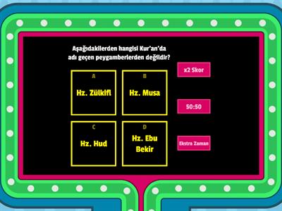 6. sınıf Din Kültürü Peygamber ve İlahi Kitap İnancı