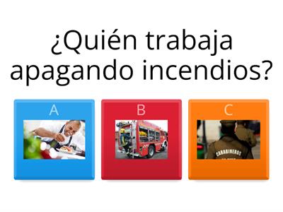  Juego de profesiones y oficios 