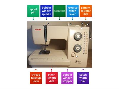 Sewing machine parts 1