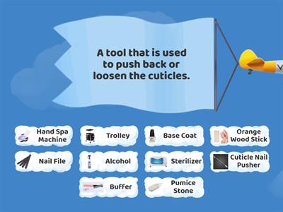 Grade 7. TLE- Use of Nail Care Tools and Equipment