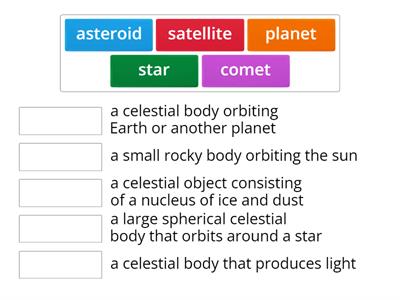 Solar system quiz