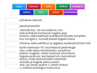 Mõisted §23–24