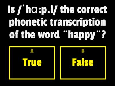 Syllable words - Phonetic transcription 