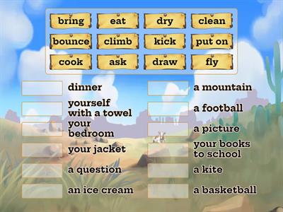 Movers Verb Phrase match