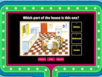 Parts of the house quiz
