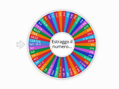 Estrazione tombola matematica (numeri 1-50)