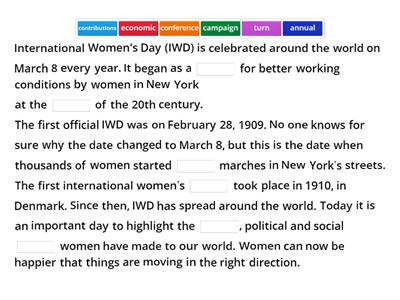 International Women's Day