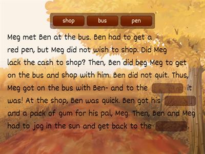 Meg and Ben Shop