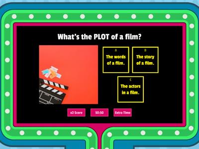 Vocabulary revision! - Cinema