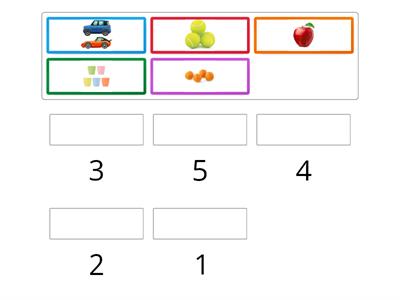 Counting Objects 1 - 5