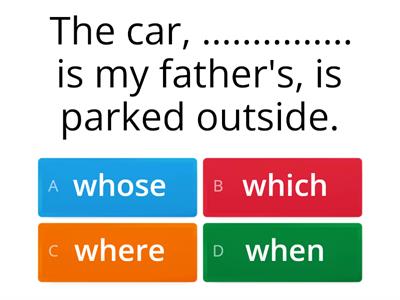 Year 6 Non Defining Relative Clauses