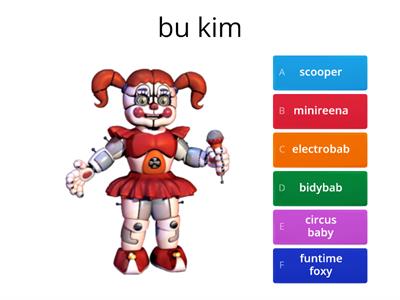 fnaf sister location testi