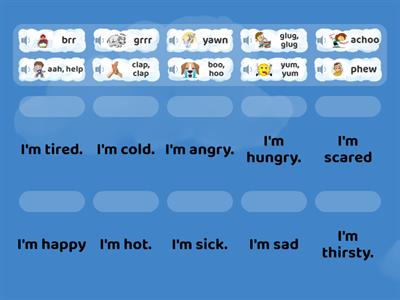 Unit 4: Feelings vocabulary