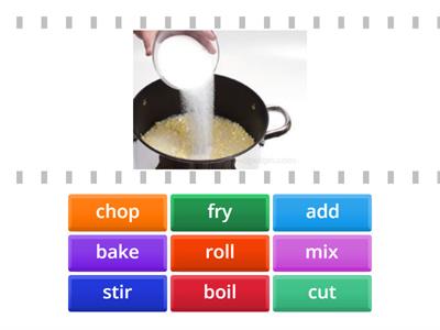 Cooking verbs