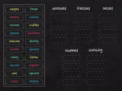 Match the Synonym