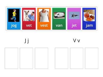 J-V sort/ simple worksheet