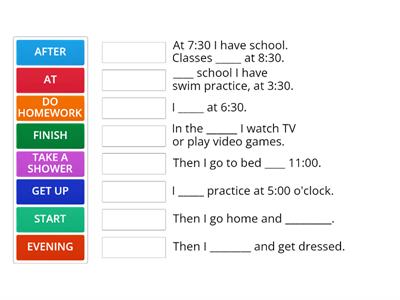 ACCESOS DAILY ROUTINES AND TIME EXPRESSIONS