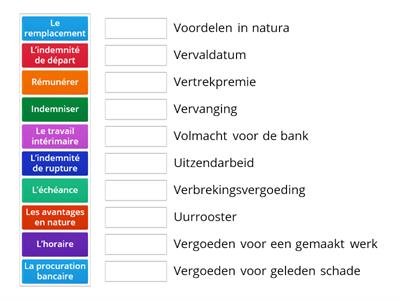 VOCABULAIRE RH - FR/NL (11)