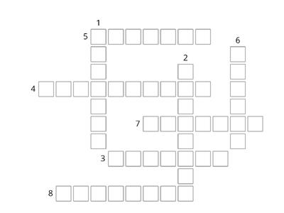 T5B 6.4 Summer activities Crossword