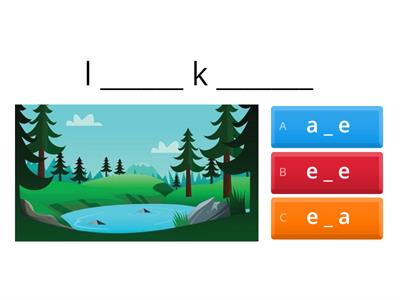 2-2 Long Vowel a & e Sounds 