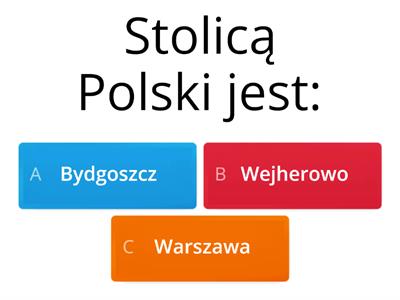 Quiz wiedzy o Polsce