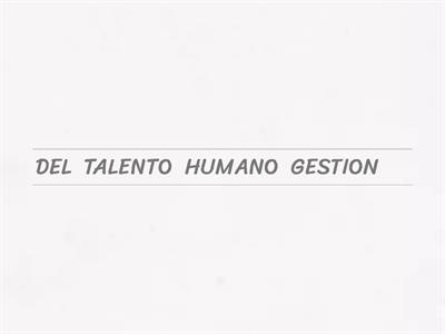 Talento humano