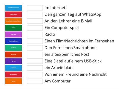 Was passt zusammen? 