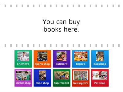 Let's go shopping! (Shops and Products)