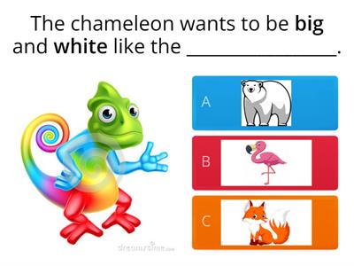 The Mixed-Up Chameleon for first grades