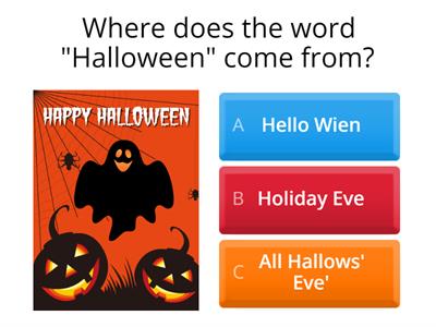 Halloween quiz grade 5