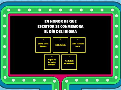 Día del idioma -  Juego de preguntas para chicos listos