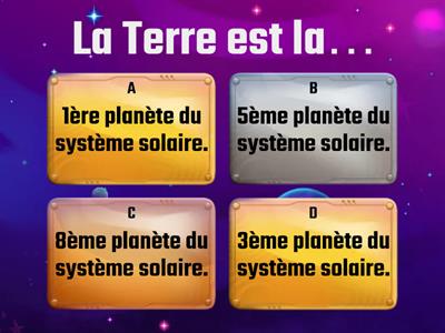 Révision système solaire Physique Chimie.