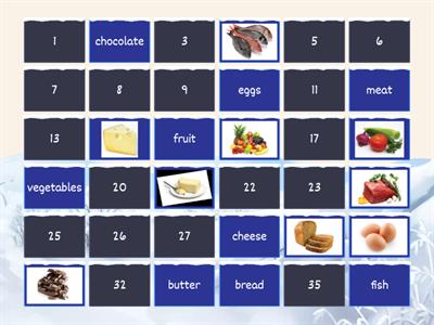 memory game food introduction