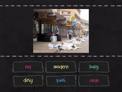 Adjectives to describe cities/towns
