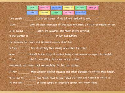 Verbs and prepositions 2_ English File Advanced