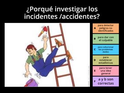 Seguridad e Higiene Industrial- Investigación de Accidentes