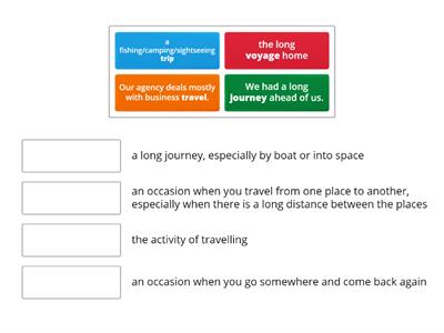 U3 Journey, travel, trip, voyage