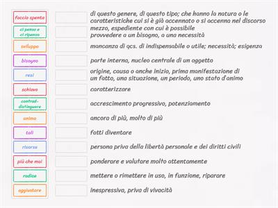 Lessico -  Il consumismo - D3M2U2