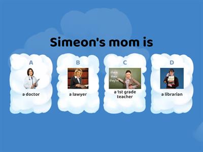 Part 1 Simeon's family