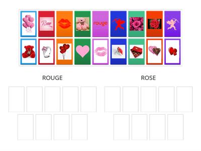 ROUGE OU ROSE?