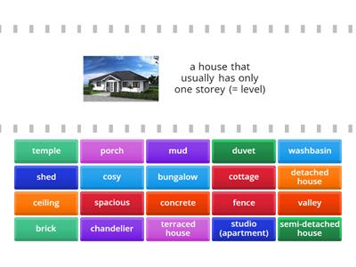 Housing - Vocabulary