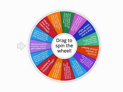 Spin the Wheel Icebreaker Glory!