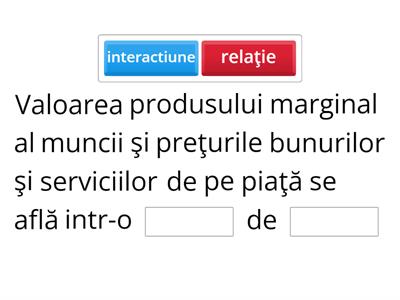 Itemi semiobiectivi cu răspuns de completare