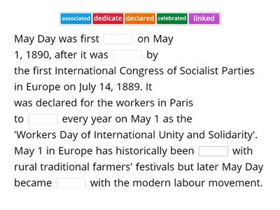 A short history of May Day