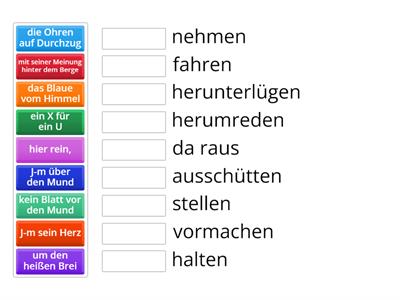 Mittelpunkt neu C1 L3 Redewendungen