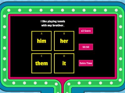 Object pronouns