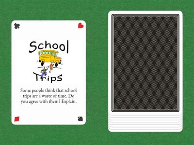 Let's talk! School trips