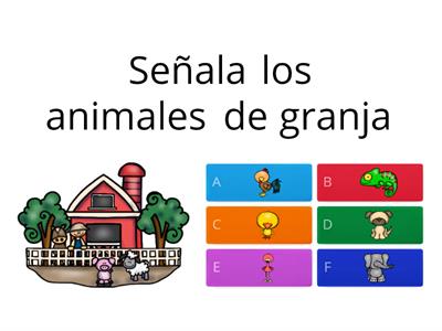CUESTIONARIO DE LOS ANIMALES DE LA GRANJA
